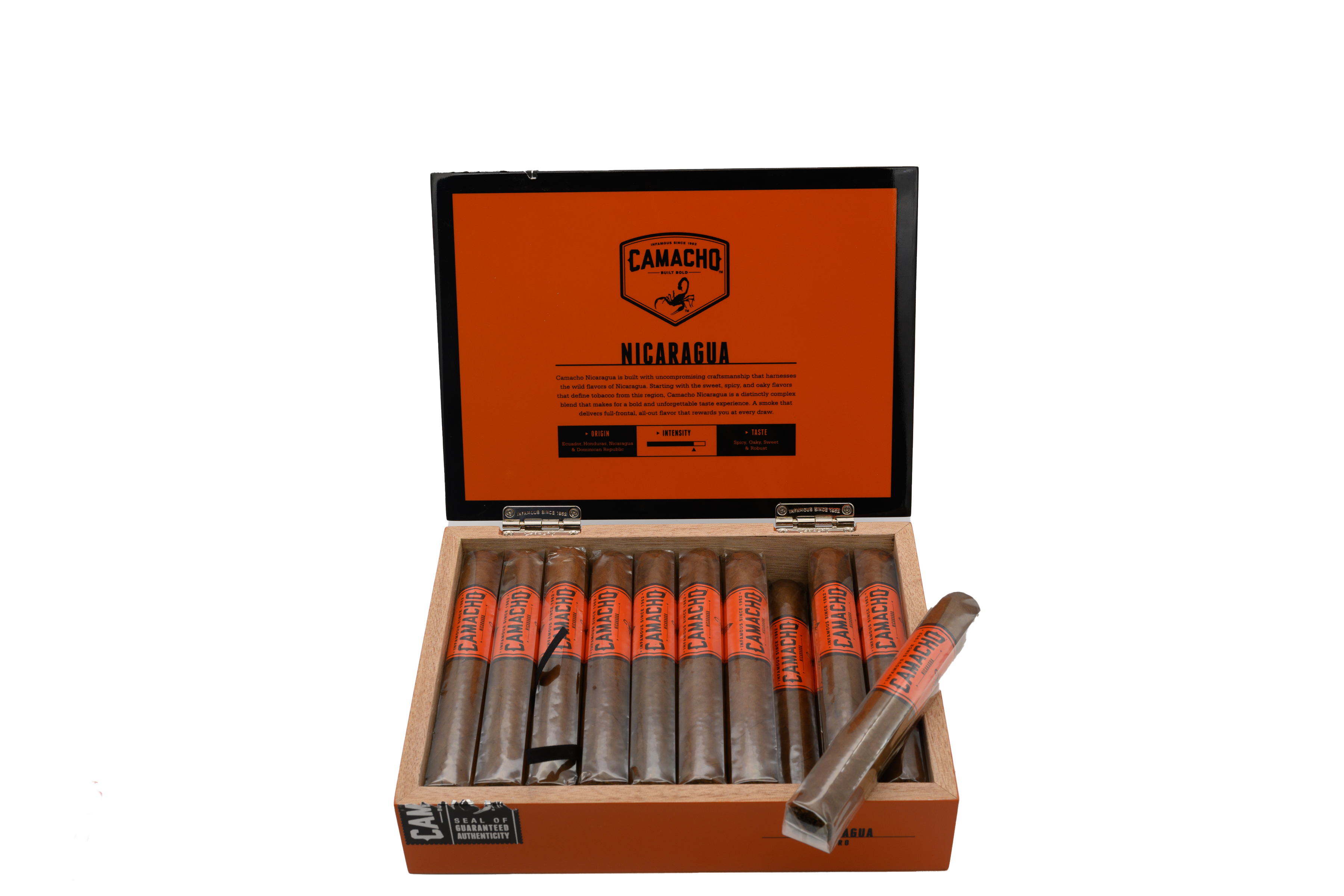 Camacho Nicaragua Toro Box of 20
